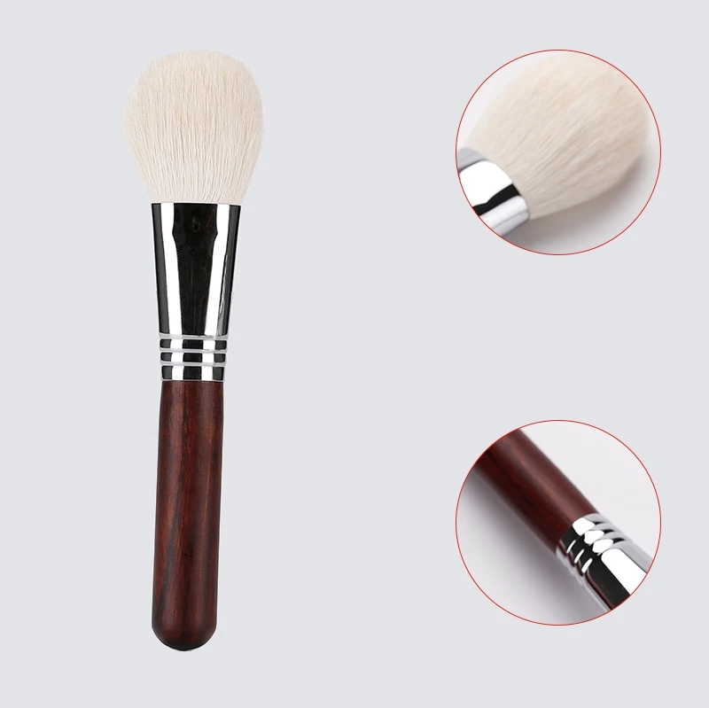 10 Makeup Brushes Set With Powder And Eyeshadow Brushes Animal Hair Makeup Tool Kit For Makeup Artists And Home Use