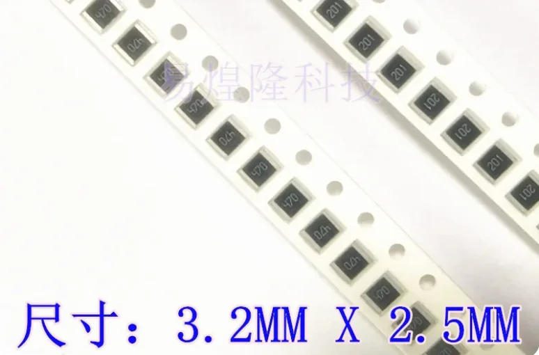 Free Ship 100pcs 10K Ohm 5% 0R~10M 10R 100R 220R 330R 470 Ohm 1K 2.2K 10K 100K 0R 1R 2/3/4/5/6/7/8/9/R/K 1210 SMD Chip Resistor