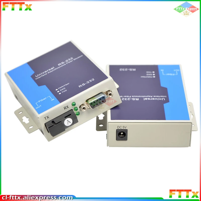 

1 Pair Optical Fiber Media Converter 10/100M Single-mode Simplex Fiber Transceiver Single Fiber Converter 1310/1550nm 20km SC