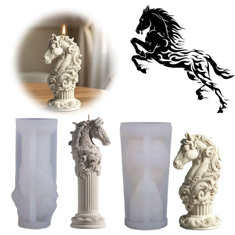 3D Horse Totem Cand…