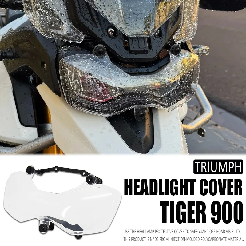 

New Motorcycle Front Lamp Cover Accessorie Headlight Guard Lens Cover Protector Cover For TIGER 900 TIGER900 Tiger 900 2020-2025