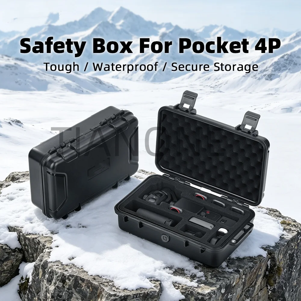 dji-pocket-4pro用ケース-防爆-防水-ハードシェルケース-安全ボックス-pocket-4p-ポータブルハンドヘルドスタビライザーカメラ用