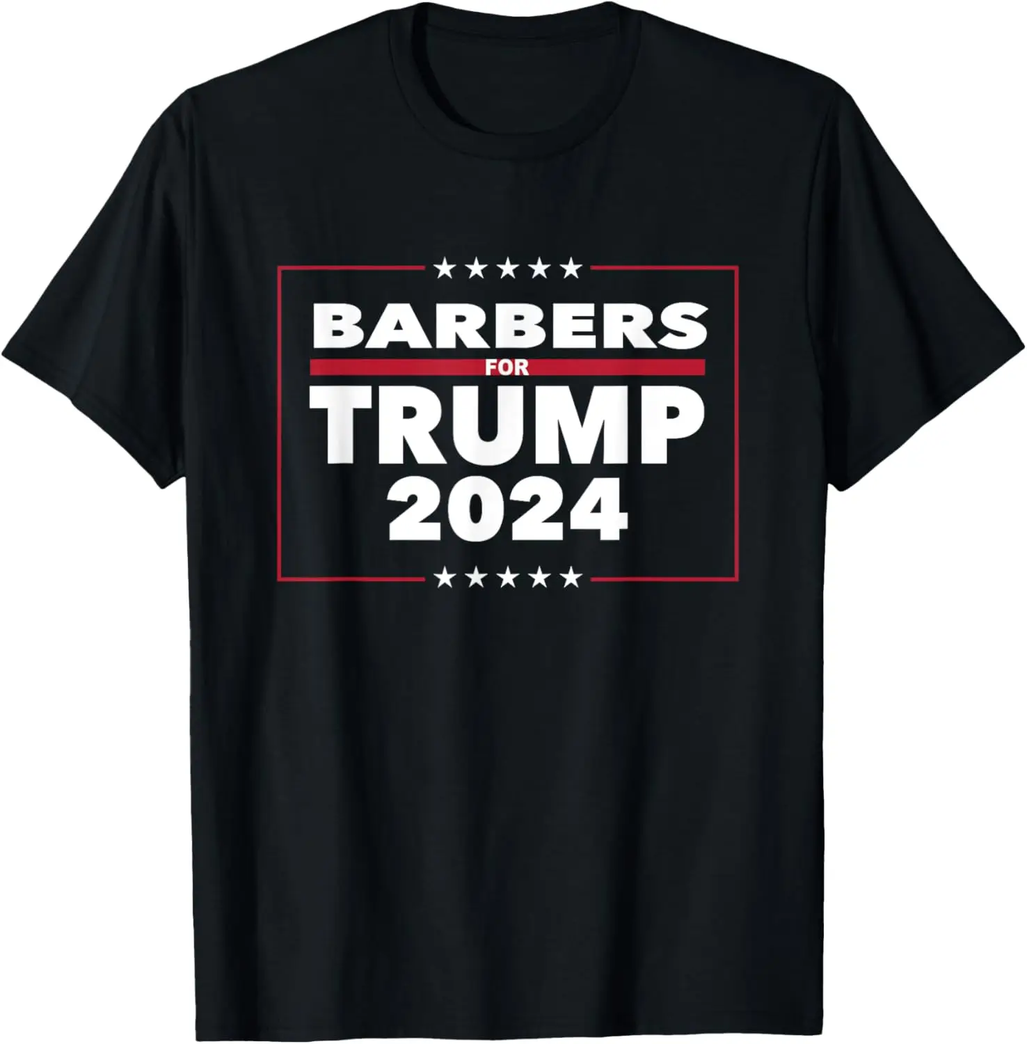 

Barbers For Trump 2024 President Republican Barbers T-Shirt