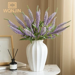 Wedding Artificial Flowers, 3 Branches/bundle Of Lavender Artificial Flowers, Home Decoration, Simulated Flower Ornaments