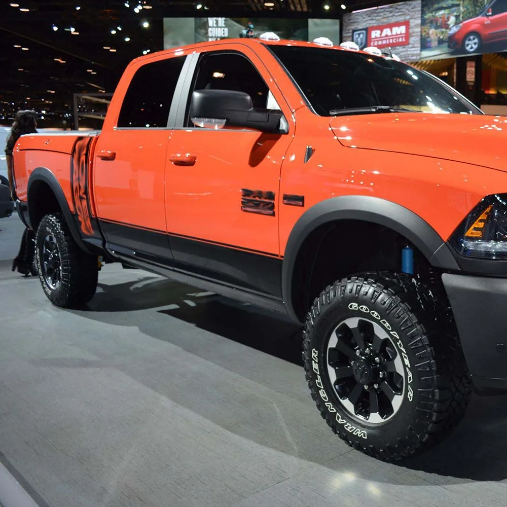 Fits 2009-2018 Dodge Ram 1500 Textured Bolt On Factory Style Fender Flares 4PCS