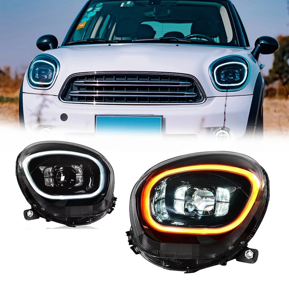 

Styling LED HeadLights For BMW MINI R60 11-16 New Style Led DRL Car Head Lamp Assembly Signal Accessories Modified Lamp