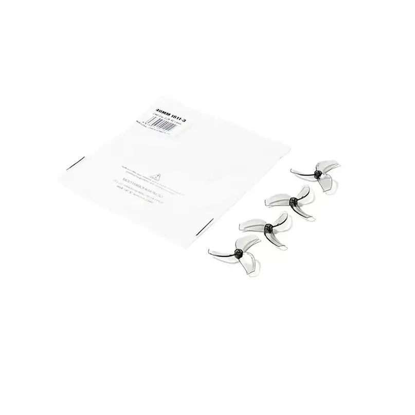2Pairs Gemfan 1611 3 Paddle CW CCW PC Propellers 1.5mm Shaft Suit for LAVA 1102 / 0802SE Brushless Motor Pavo Femto Drone
