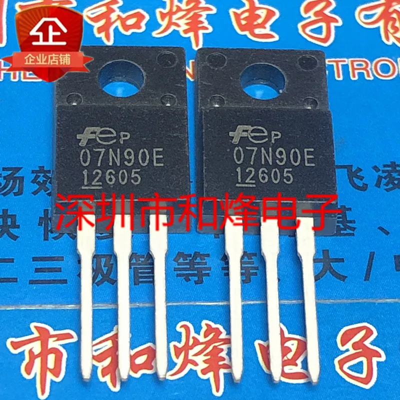 Original 4PCS/ FMV07N90E 07N90E  TO-220F 900V 7A