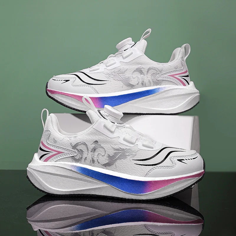 A pair of children's four-season mesh sport shoes, wear-resistant, comfortable, soft leisure shoes, size 32-40，XN-JSP139