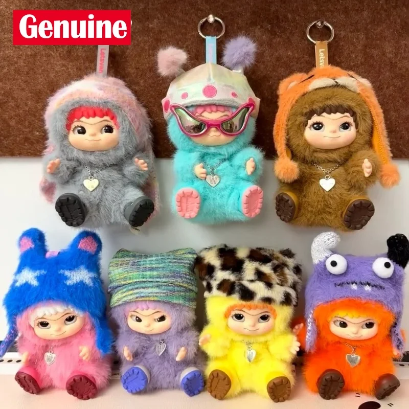

Wakuku Genuine Fuzzy Trendy Blind Box Figure Celebrity Style Bag Pendant Desktop Decor Surprise Party Series Toy & Hobbies