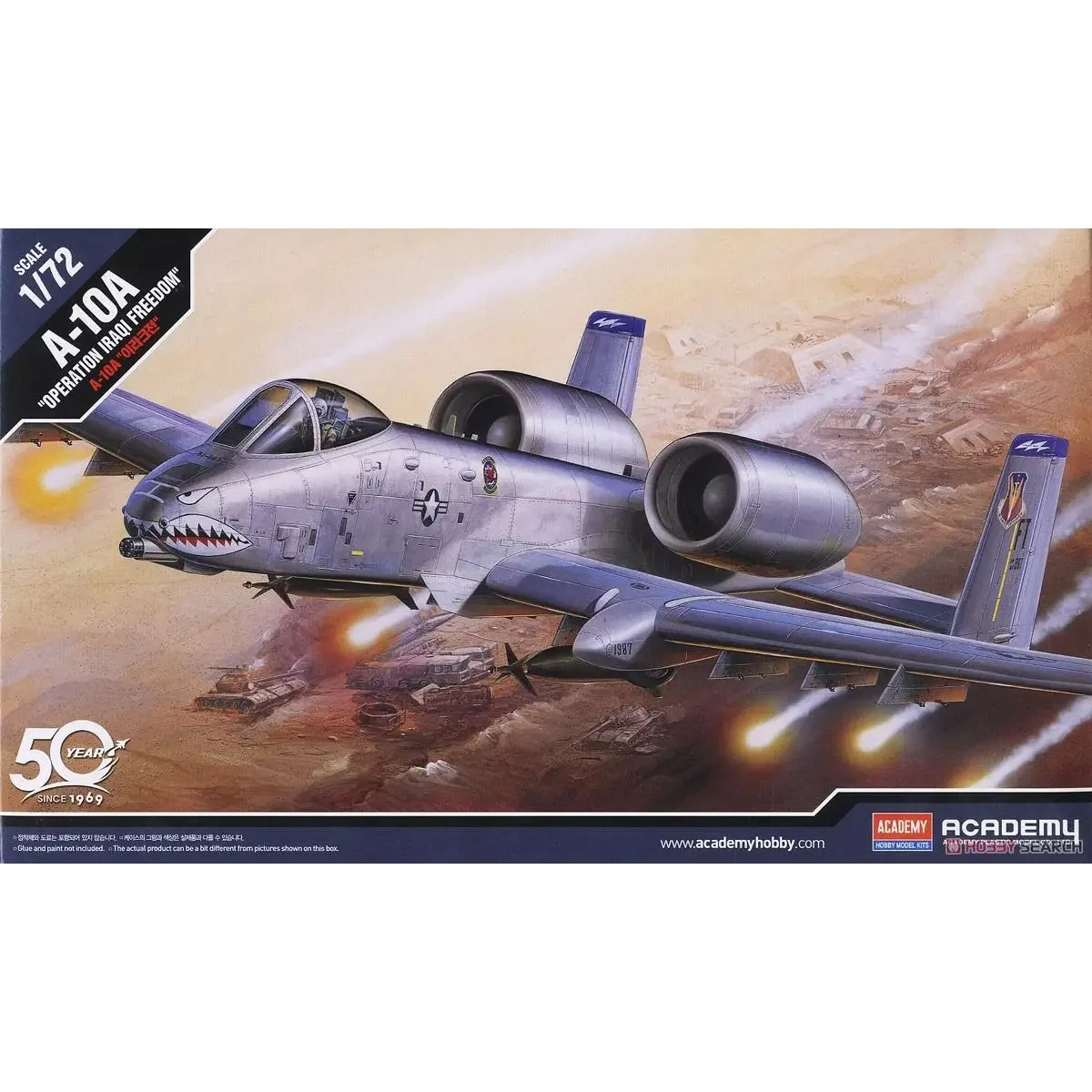 

Academy 12402 1/72 A-10A `Operation Iraqi Freedom` (Plastic model)