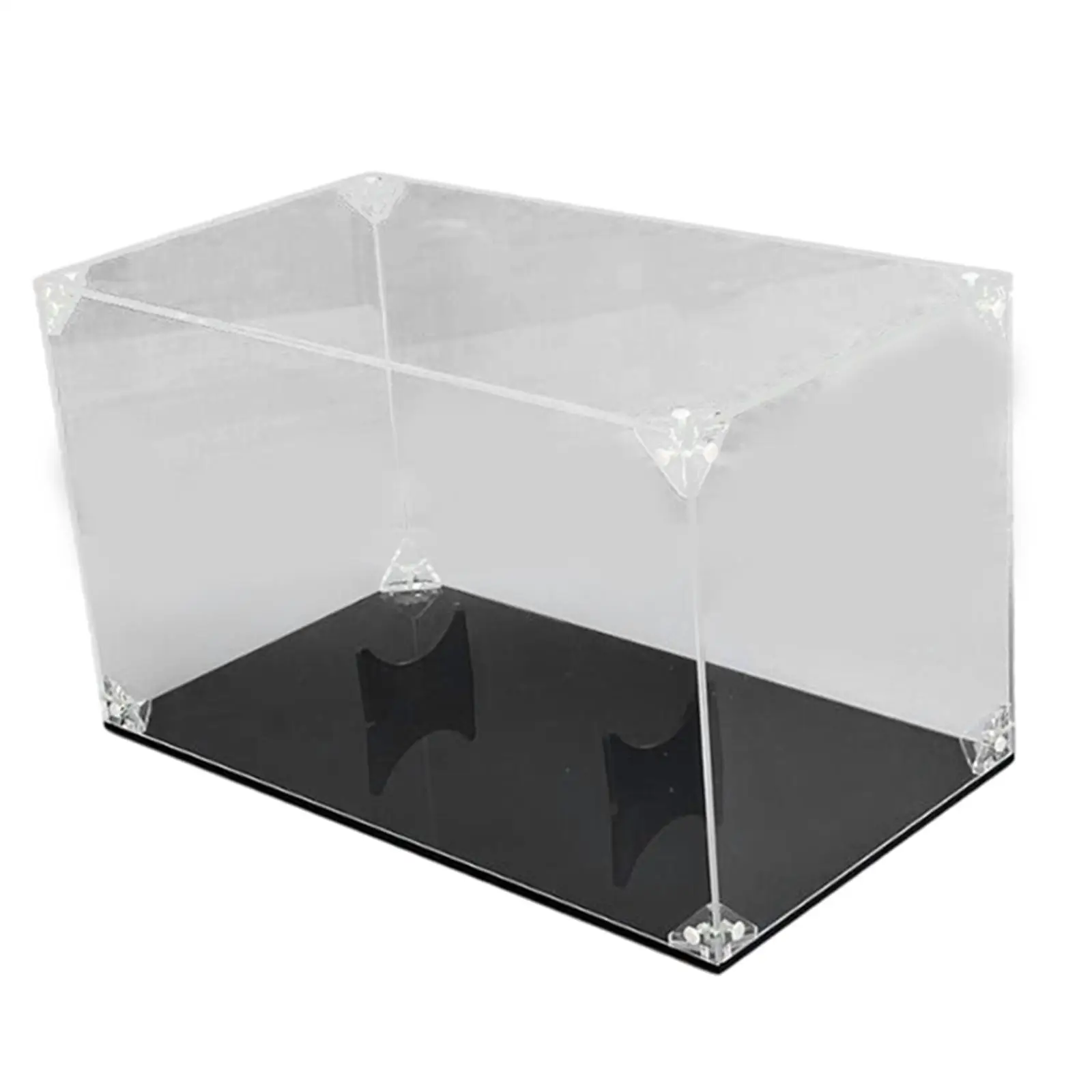 Clear Acrylic Football Display Case Sports Collectibles Storage for Football Fans Memorabilia Ball Holder Football Storage Rack