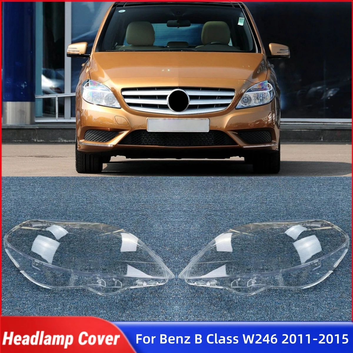 

Для Mercedes Benz B Class W246 B180 B200 2011 2012 2013 2014 2015 запасные части для салона автомобиля, абажур, крышка фары