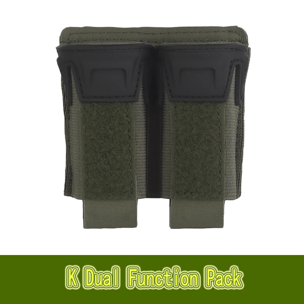 

Tactical Model K Double Ammo Bag System Paintball Accessories Waist Bag Holster Hunting CS Shooting Ammo Pouch