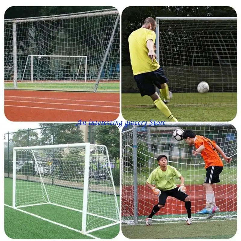 

652D Indoor Kids Sports Outdoor Game Soccer Goal Net Football Netting Light Weight
