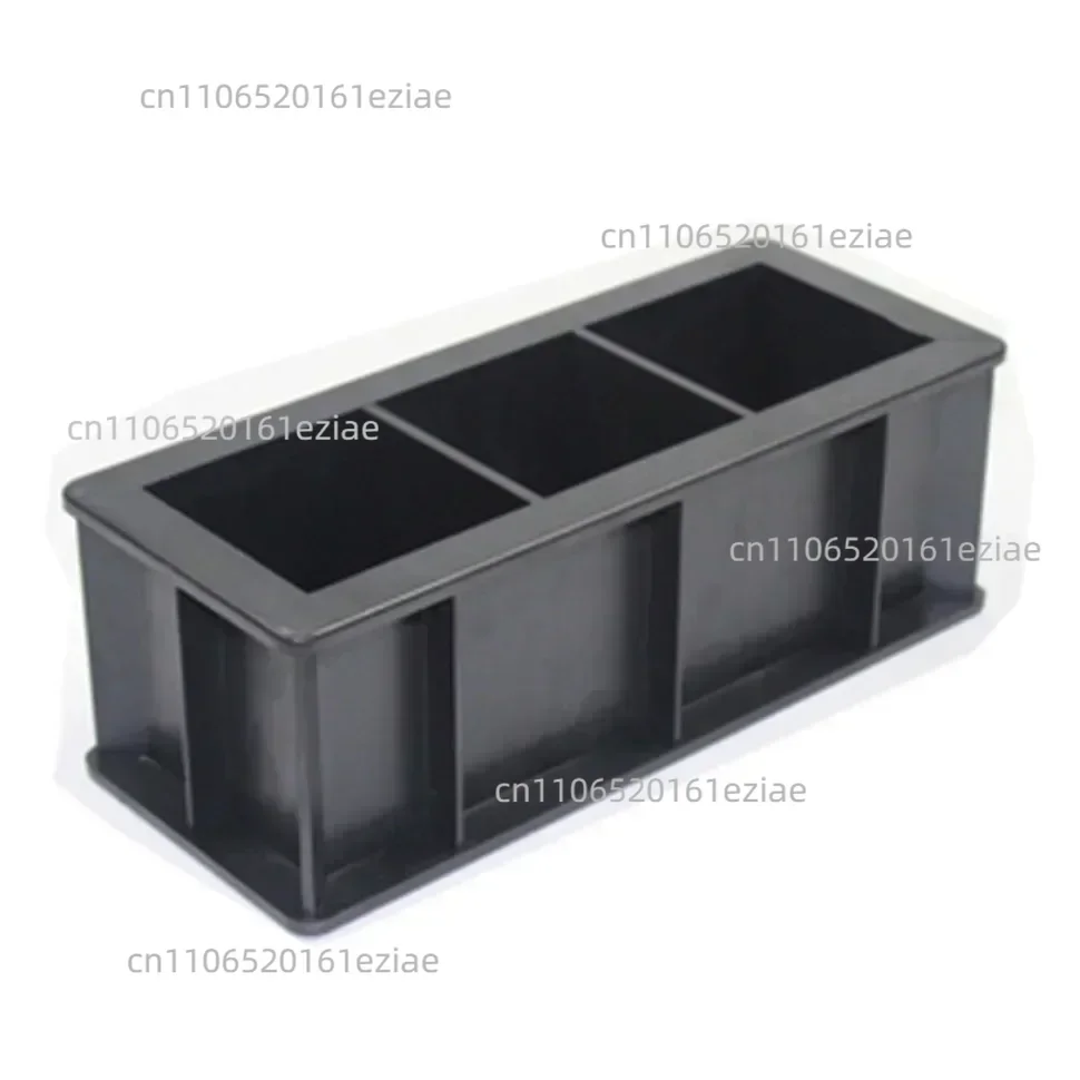 10 pieces High quality concrete tryout 100mm cube three slot ABS plastic thickening compression test mold mortar test block mold