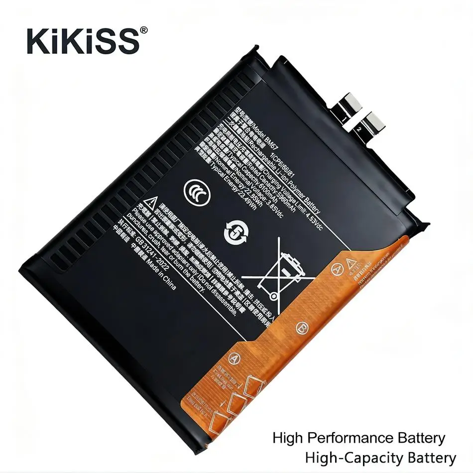 

Аккумулятор для мобильного телефона Xiaomi 15 Pro, 6100 мАч, премиум-класса, высокой емкости, замена BM67