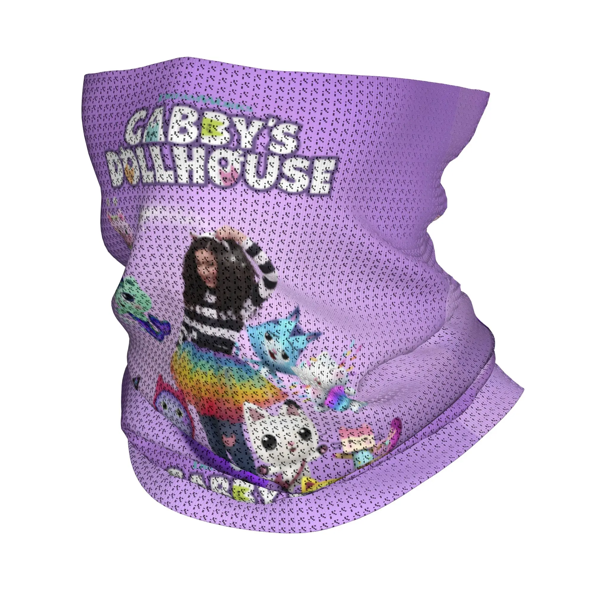 Neck Gaiter Face Cover - Custom Gabby Dollhouse Bandana Neck Gaiter