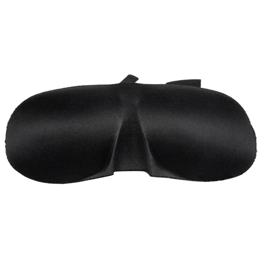 Novelty 3D Sleeping Eyeshade Eye Mask Sleep Mask Blindfold (Black) 3D Sleep Mask