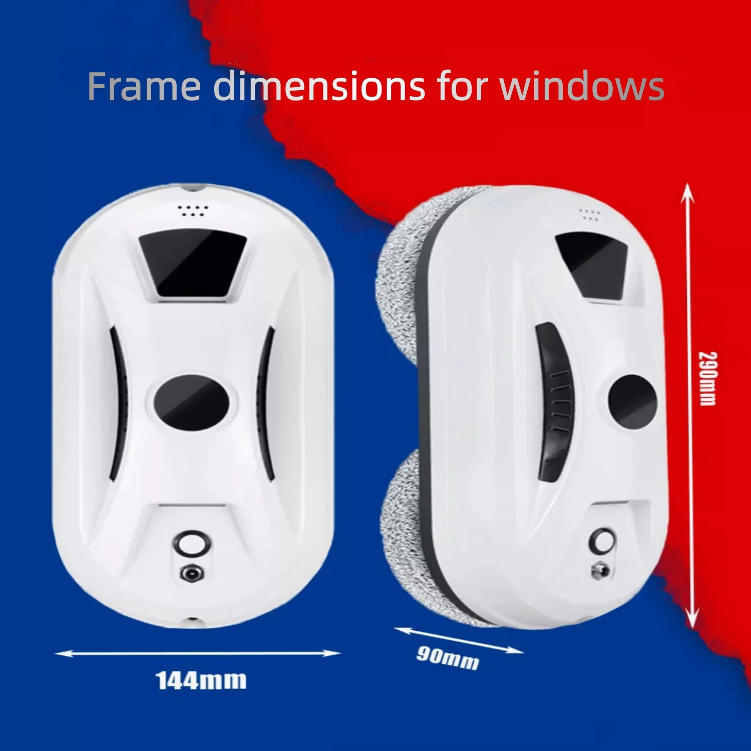 Rotating Window Cleaning Robot