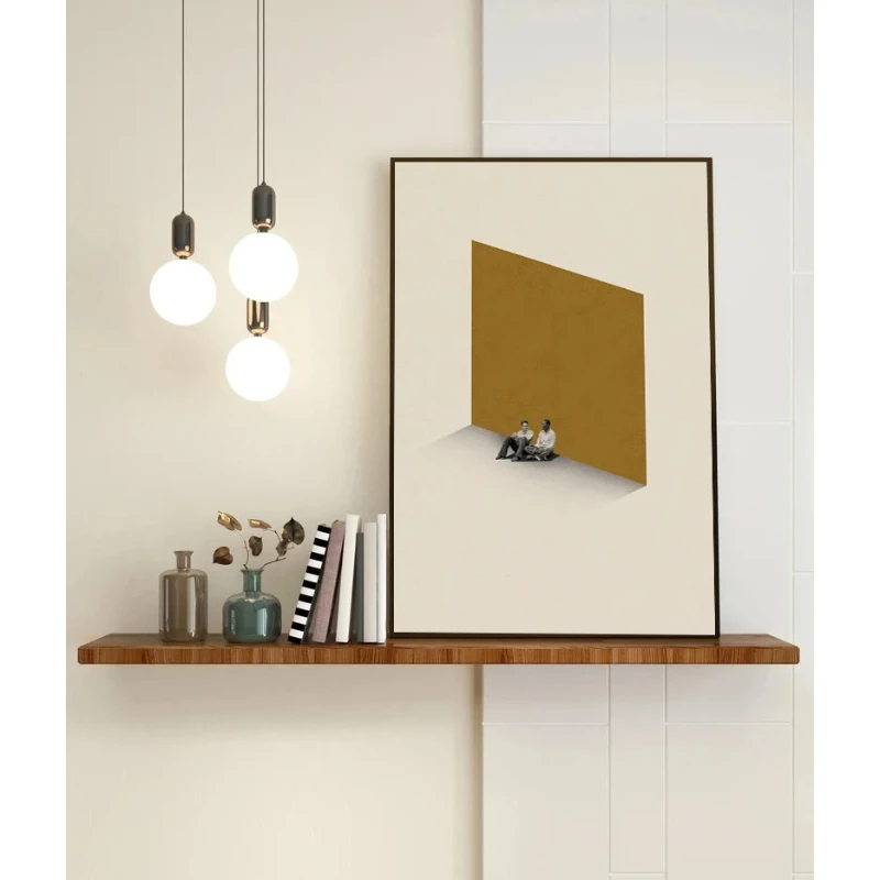 2026 Classic Simple Abstract Retro Tv Show Movie Protagonist Excerpt Poster Canvas Paint Prints Art Picture Room Home Wall Decor