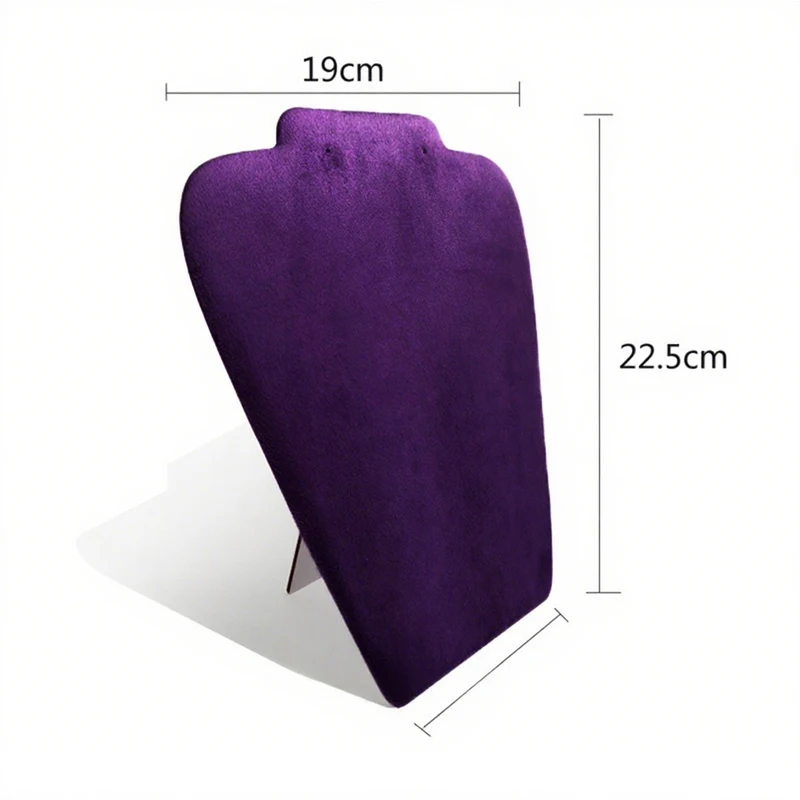 High-End Purple Velvet Jewelry Display Stand for Store Home,Multi-Functional with Soft Lining,Earrings,Rings,Necklaces,Bracelets image 3