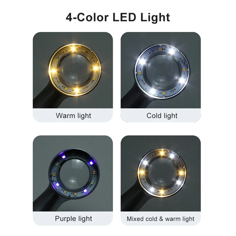 Analisador de pele facial dermatoscópio, máquina de teste profissional, análise facial e sclap, máquina de diagnóstico, microscópio eletrônico