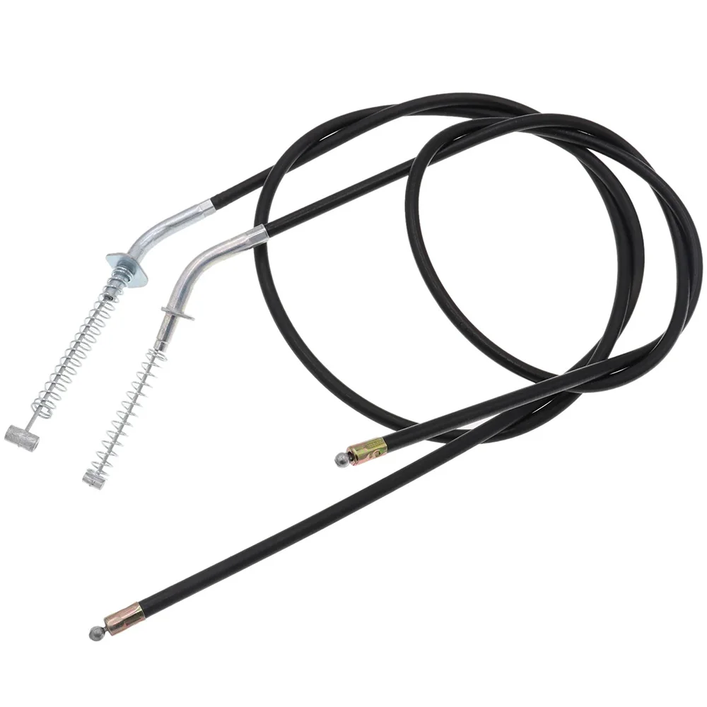Front  Rear 1050mm / 1270mm Dual Brake Cable For 50 70 90 110 125 150 200 250cc ATV Quad - Drum Brake Version