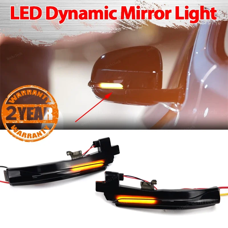 

Dynamic Black LED Turn Signal Light Sequential Rearview Mirror Light For Volvo S60 V40 V60 CC S80 II V70 III