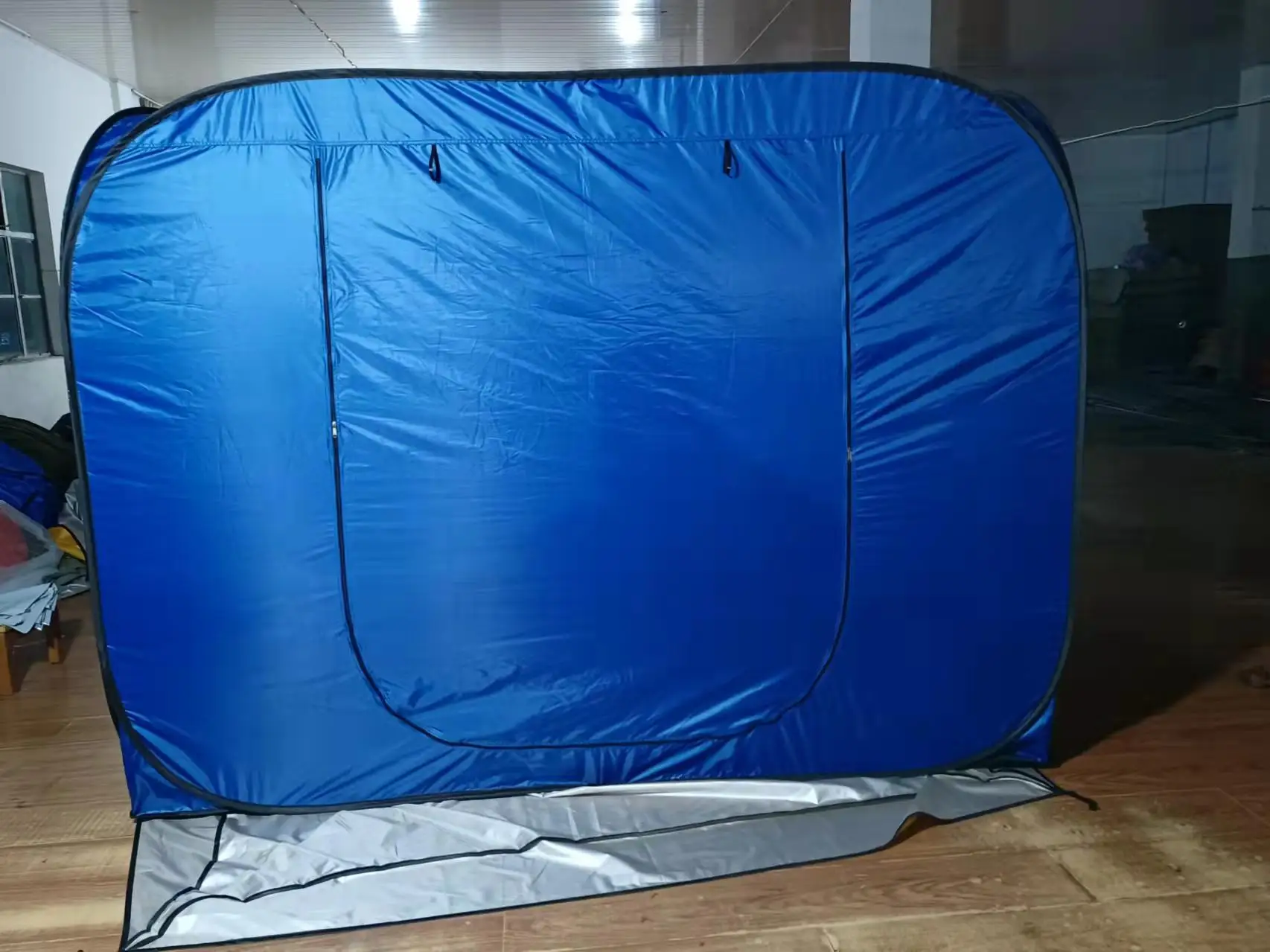 خيمة مستشفى منخفضة التكلفة مقاومة للماء من نسيج النايلون لتخفيف الكوارث في الأمم المتحدة أو ICRC #2