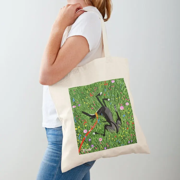 

Roaching in the Wildflowers Tote Bag shopping bag logo eco pack hand bag