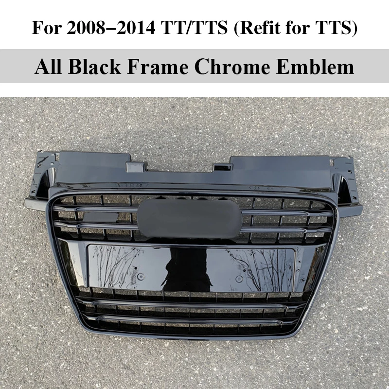 Audi TT/TTS 8J用レーシンググリル ブラック 2006-2014