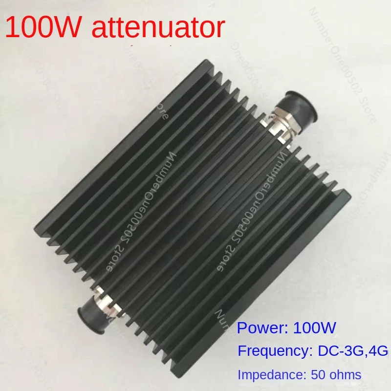 

100W Attenuator RF N-type Coaxial Fixed Attenuator Dc-4g 3G 35dB 40dB Signal Attenuator