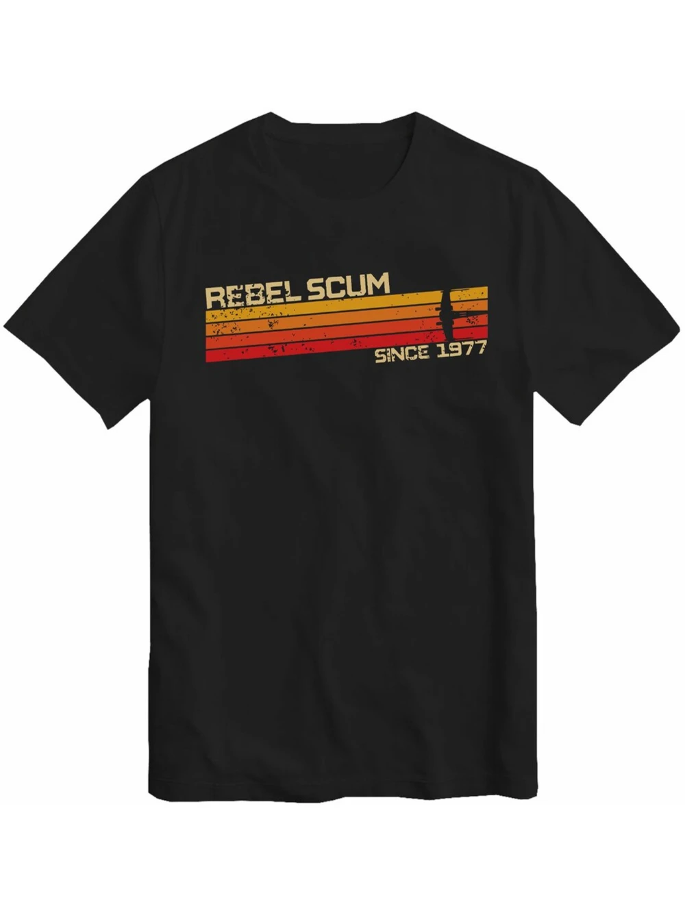 T-shirt printed with classic quotes from the 1977 film 