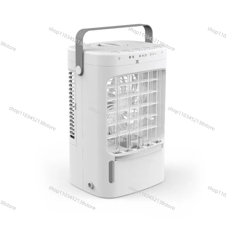 

Небольшой вентилятор с водяным охлаждением, USB-мини-настольный распылитель, увлажнительный воздухоохладитель