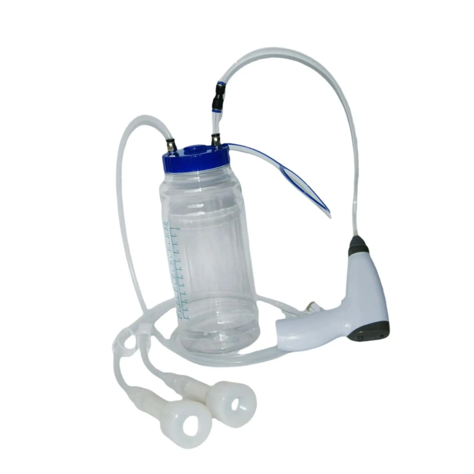 

Electric Cow Milking Machine with Rechargeable Battery Five Speed Suction Milk Collection Device for Small Farms