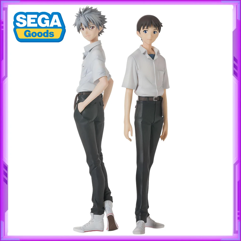 

Оригинальные SEGA EVA Ikari Shinji Nagisa Kaworu, ПВХ аниме-фигурки, экшн-фигурки, модель игрушки
