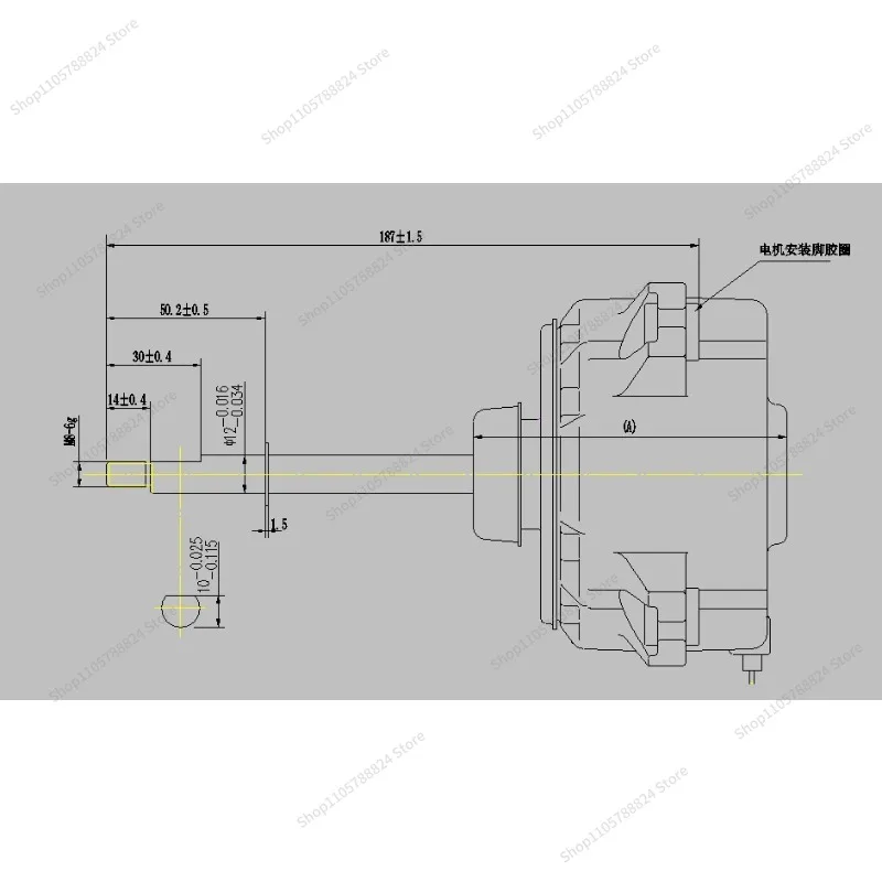 For Brand New Original Air Conditioner, DC Brushless Motor WZDK70-38G