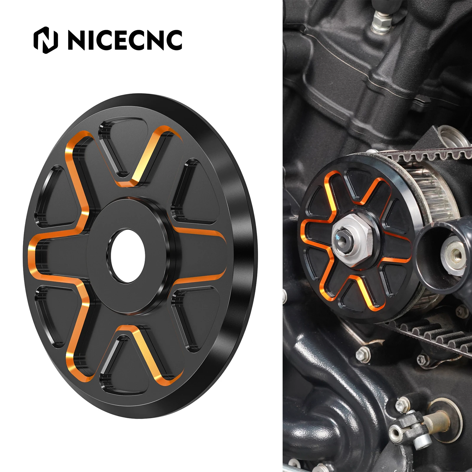 

For 2021-2024 Harley Sportster S RH1250S Motorcycle Front Chain Pulley Cover for Nightster/Special RH975 RH975S 2022 2023 2024