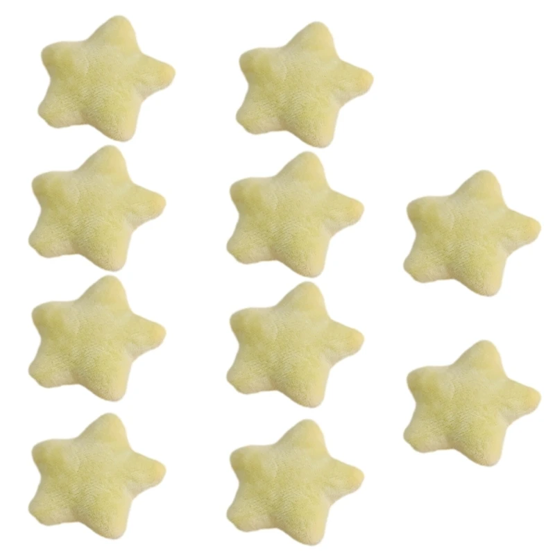 Candy Color 10pcs estrela/porco formato DIY acessórios grampo cabelo para roupas sapatos