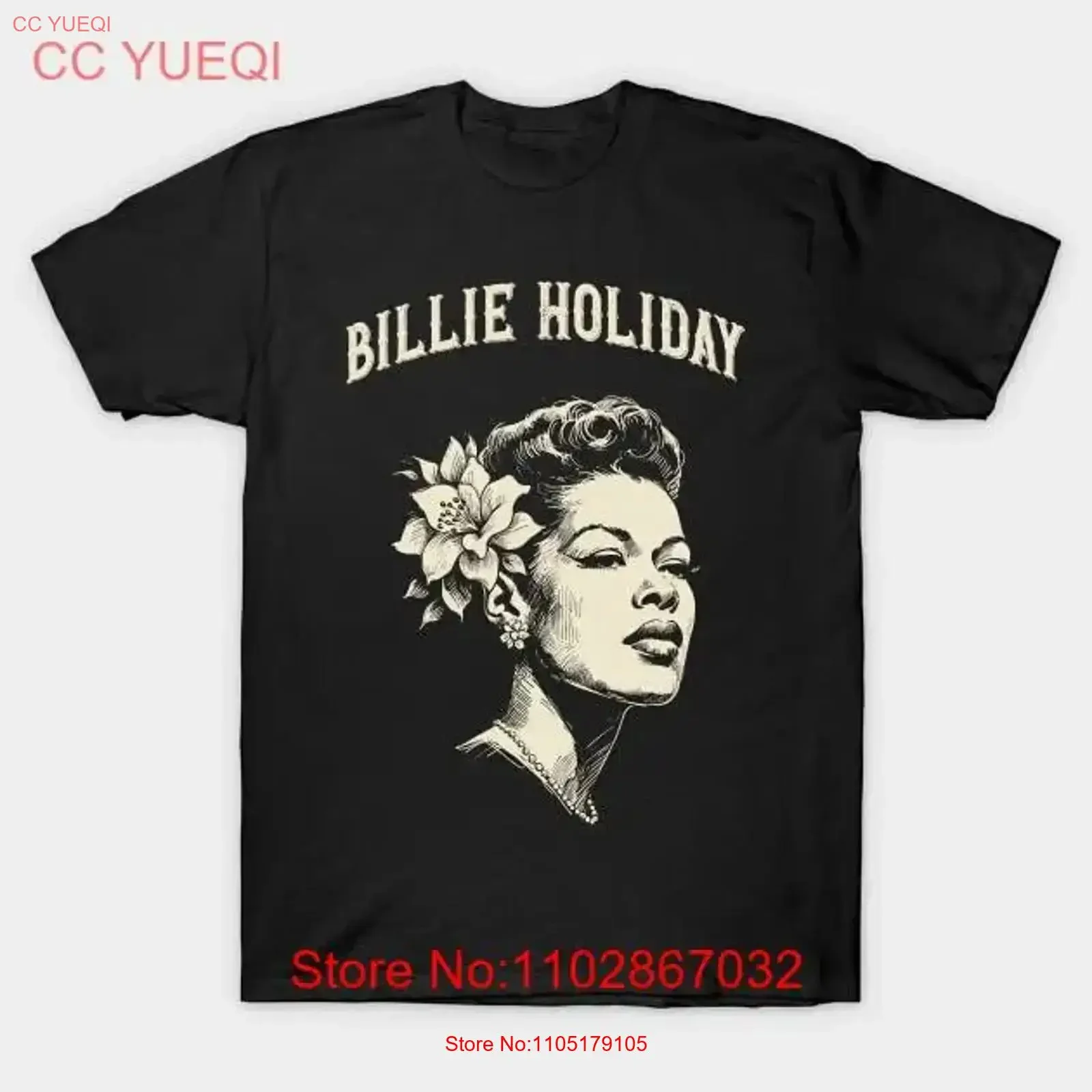 

billie holiday Made in Australia T Shirt S 5XL vintage Washed homme fashion Stretched Slightly Versatile Casual