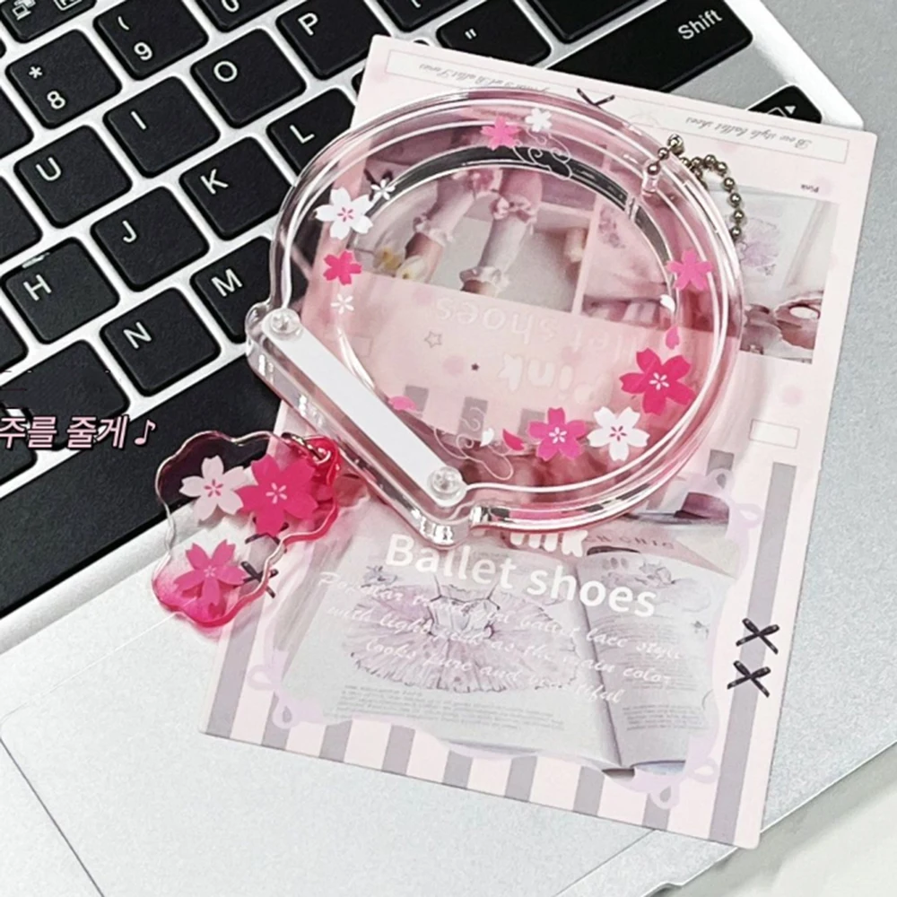 Kawaii Acrylic Round Badge Display Case