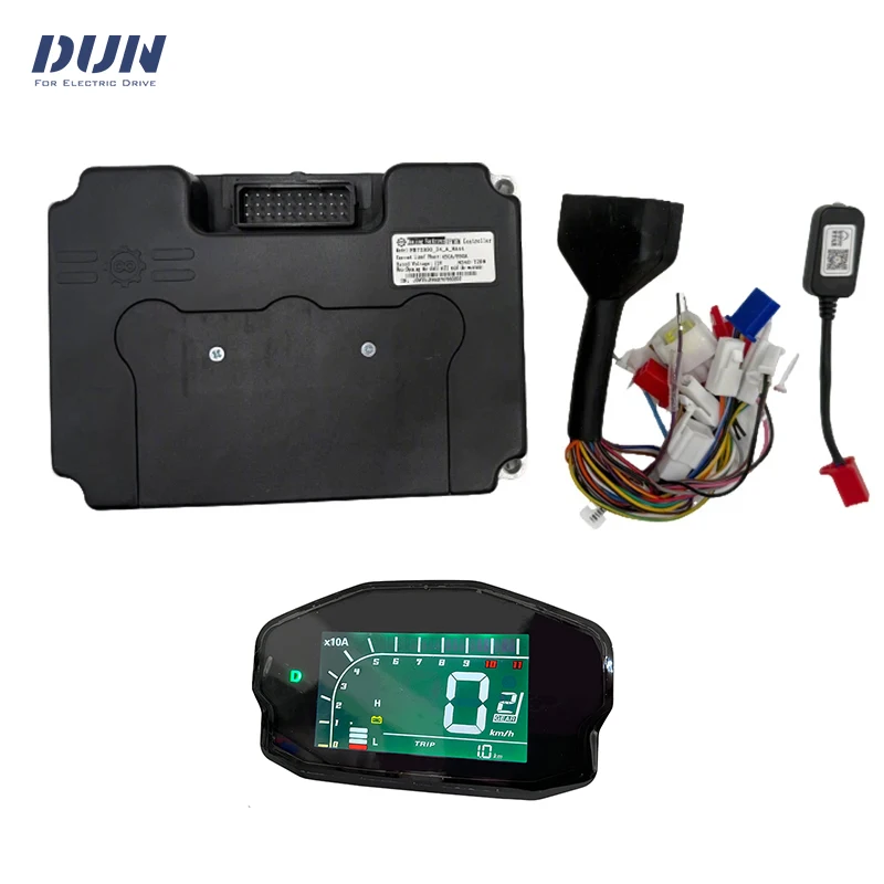 

FarDriver ND96890 V2 410A Peak 890A BLDC Hall Sensor Controller with DKD Speedometer for 8000W-9000W Motor
