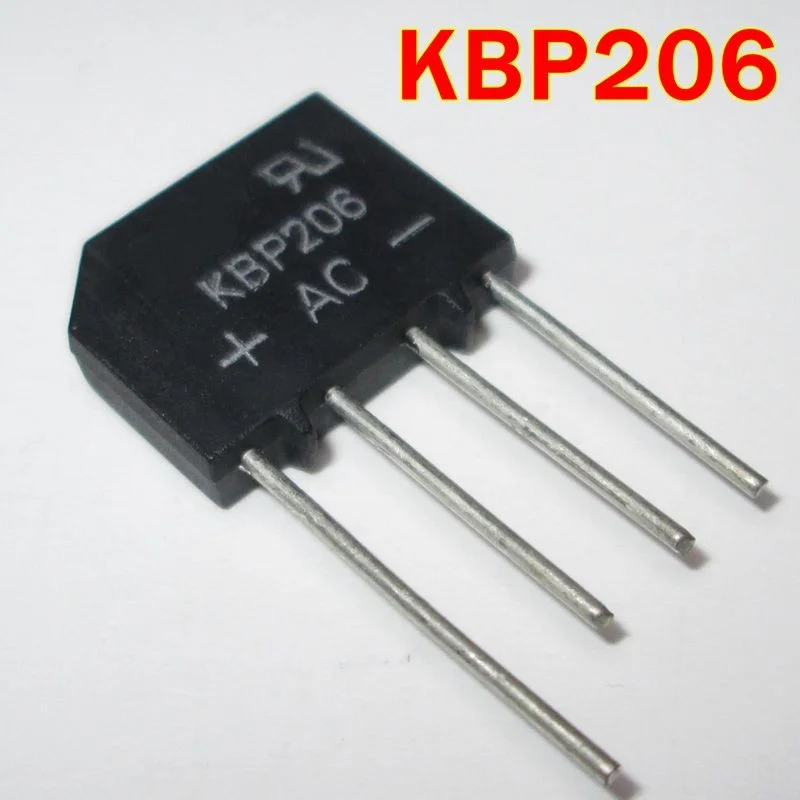 5pcs to 100pcs New Original KBP206 KBP206G DIP-4