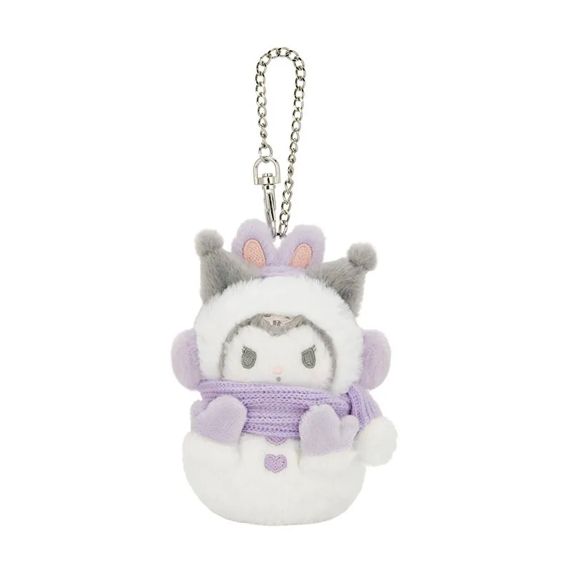 

Серия Snowman Piling: Мягкий плюшевый брелок-подвеска Hello Kitty, My Melody, Kuromi. Милый сувенир, очаровательный подарок на день рождения или праздник.