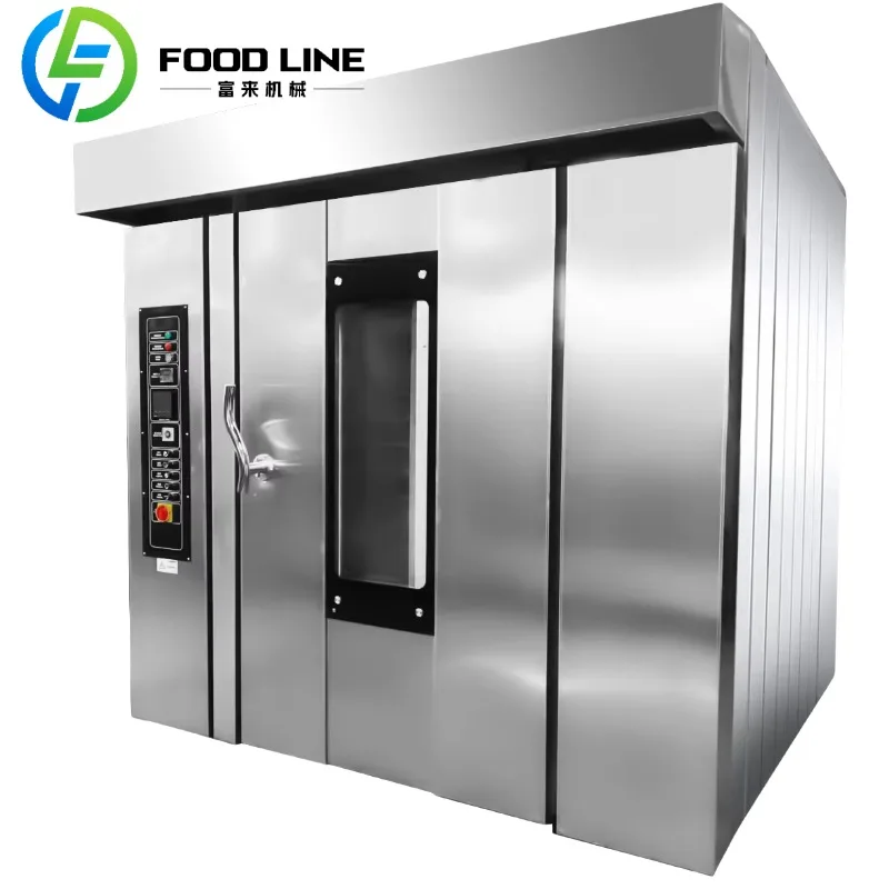 Custom Rotating Pizza Oven Gas Diesel Heat Rotating Chicken Vertical Italian Rotating Oven For Large Bakeries