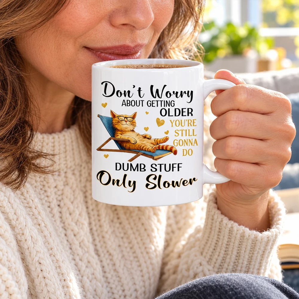Fun Color-Changing Coffee Mug with the Phrase 
