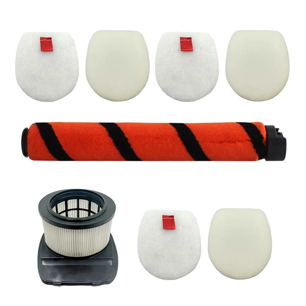 For Shark IC300 IZ251UK IZ201UK IZ102 Compatible Floor Roller Brush and Foam Filter Kit for Efficient Cleaning