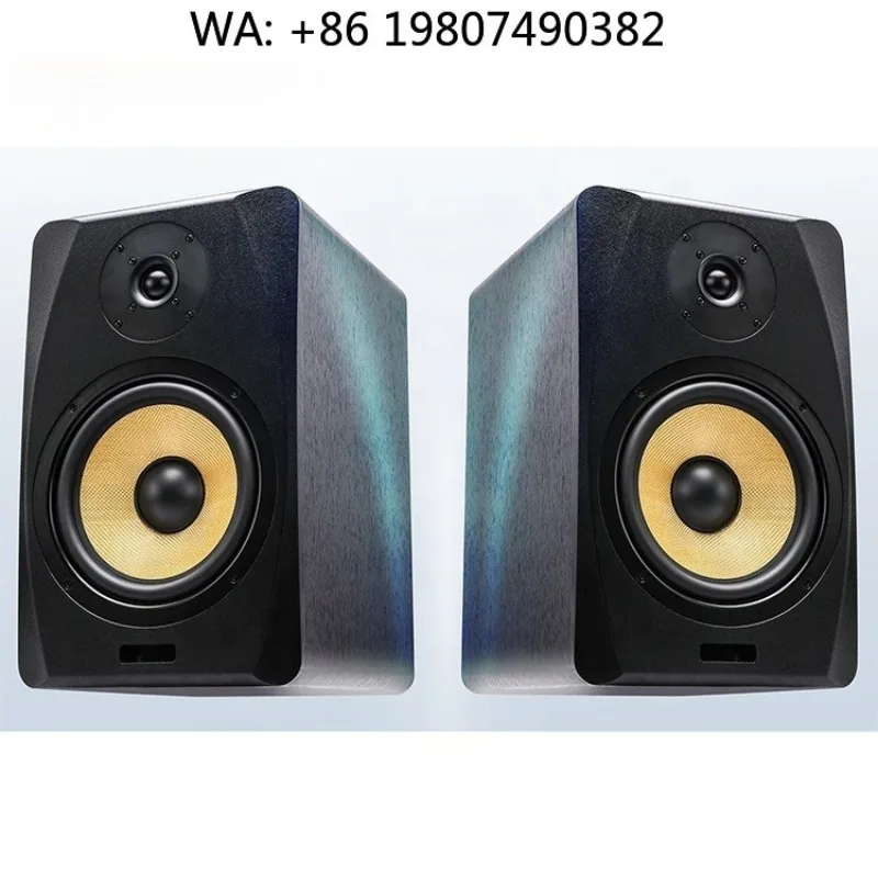 70W 8 Inch Neodymium Active Studio Speakers Pair Custom Professional Audio Device