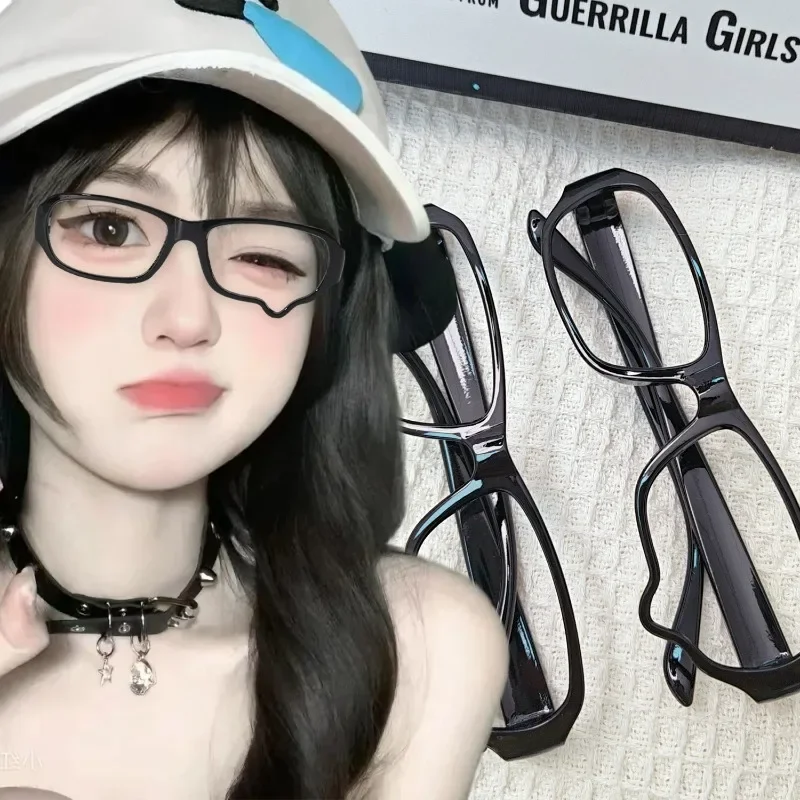 

Y2K Anime Crying Dripping Tears Glasses Unisex Black Eyeglass Frame Retro Kawaii Fashion Halloween Carnival Accessories Gifts